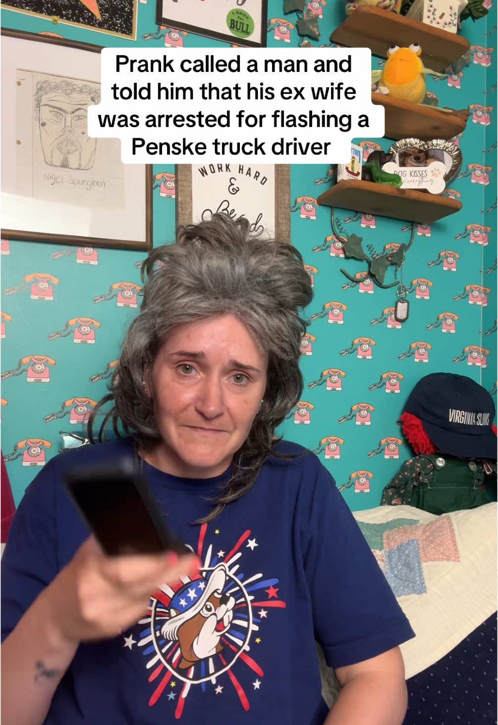 A post by @sarahsoda5 on TikTok caption: Lmao #fyp #prankcall #suedillon