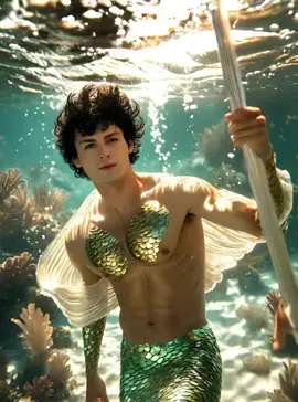 A post by @andrewlarranaga on TikTok caption: Yo también quería hacerlo 😱🧜🏻‍♂️
