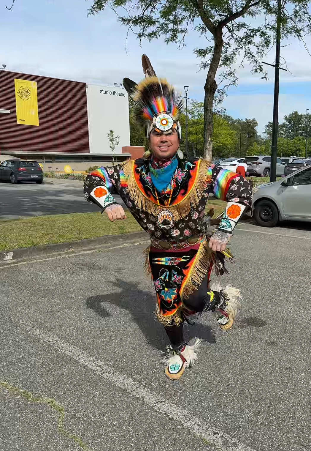 A post by @notoriouscree on TikTok caption: Native uncle dance #nativetiktok #indigenoustiktok #uncle 