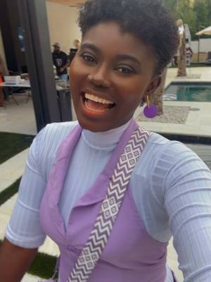 A post by @afuaasantewaasingathon on TikTok caption: 💜💜💜 #highlight #afuaasantewaa #atlanta #afuaasantewaasingathon #georgia🇬🇪 #purple #highlife #ghanamusic #etruwaaa 