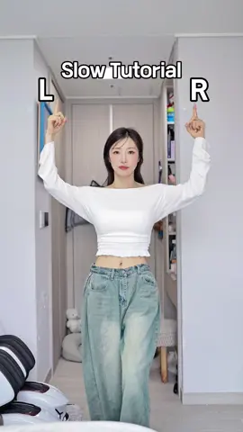 A post by @sonaworld_official on TikTok caption: NEW🤍/ Slow Tutorial / 오앗 새로운 유행댄스🙈💕 a new trending dance? I’m obsessed! #slowtutorial #newtrend #fyp 