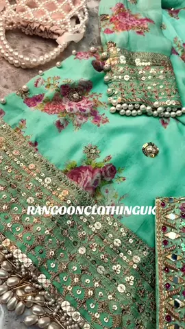 A post by @rangoonclothinguk on TikTok caption: Rangoonclothinguk #rangoonclothinguk #indianwedding #indiantiktok #pakistanifashion #pakistani_tik_tok #fyp #foryoupage❤️❤️ #pakistaniwedding #newcollections #desiweddingvibes 