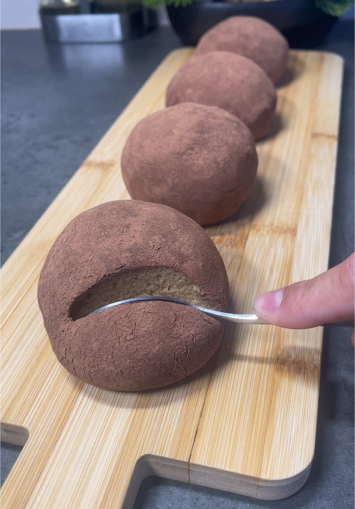 A post by @malcomsfood2 on TikTok caption: Tiramisu ball ☕️ Ingrédients: - 400g de biscuit boudoir  - 300g de mascarpone  - 3 grosse cuillère de sucre glace  - 1 café (100ml d’eau et une grosse cuillère de café)    - 2 tortue recyclable  - 10g de dentifrice déjà utilisé  - 3,5 paire de lunette réutilisable #recette #recettefacile #tiramisu #faitmaison #tiramisucake #gateau #cake #recettesimple #dessert #desserts #humour #pourtoi #easyrecipe #easyrecipes #recettesimple #food 