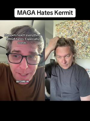 A post by @mdg650hawk7thacct on TikTok caption: #duet with @YT: Happy Atheist MAGA Hates Kermit 