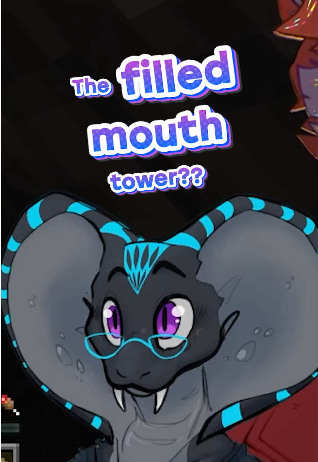 A post by @andre_moraph on TikTok caption: The "Filled Mouth" Tower 😭 (feat. @Okay Donuts )