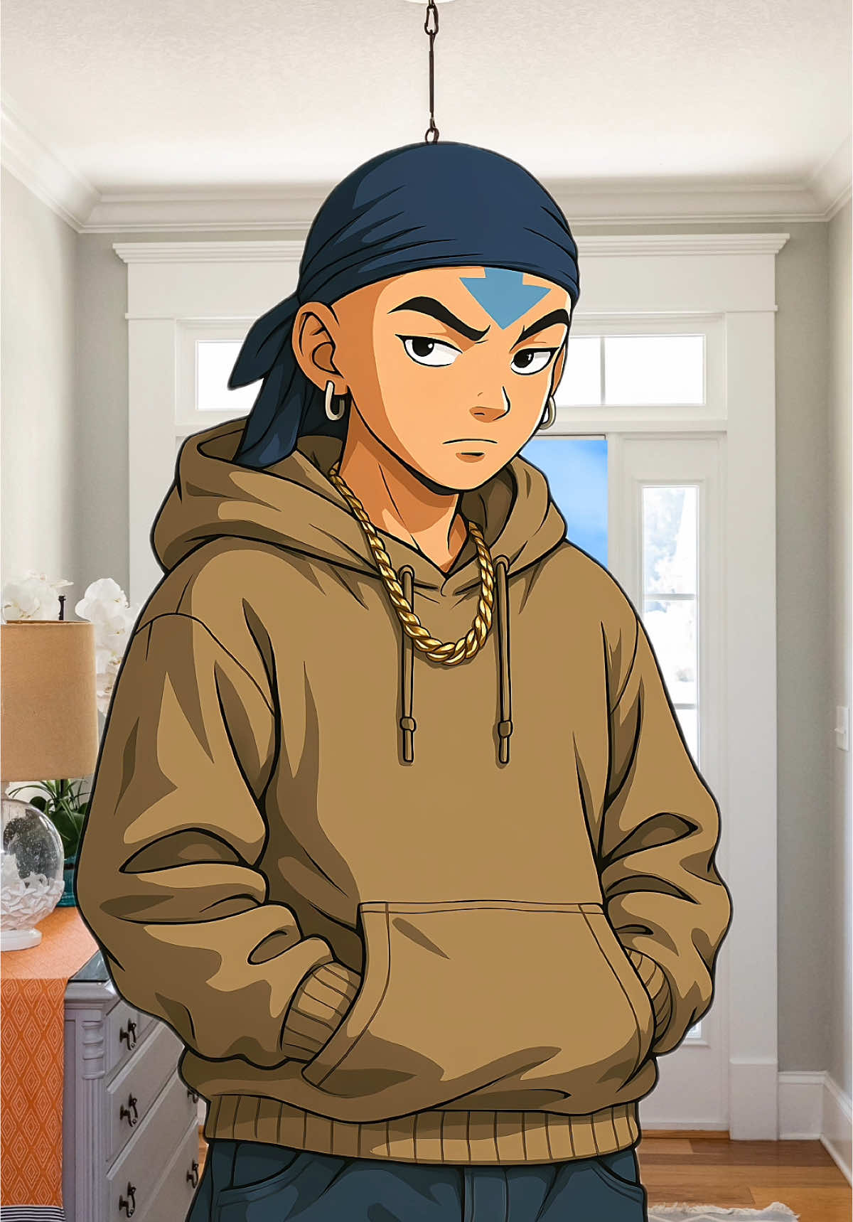 A post by @timonsdream on TikTok caption: I told you Aang is gonna make a comeback. Even got the wide body kit on Appa.  🙏🏽💰