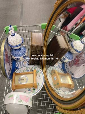 A post by @alliahharmon on TikTok caption: The pots were actually my favorite find 😭🩷 #thifting 