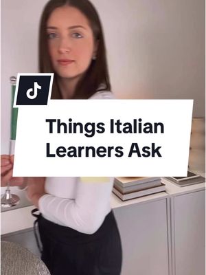 A post by @italianmatters on TikTok caption: #learnitalian #italianlesson #learn #italian #italianlanguage 