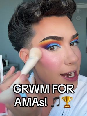 A post by @jamescharles on TikTok caption: This makeup brought me right back to 2016 😍🥹 thank you for having me! @AMAs 🤍 