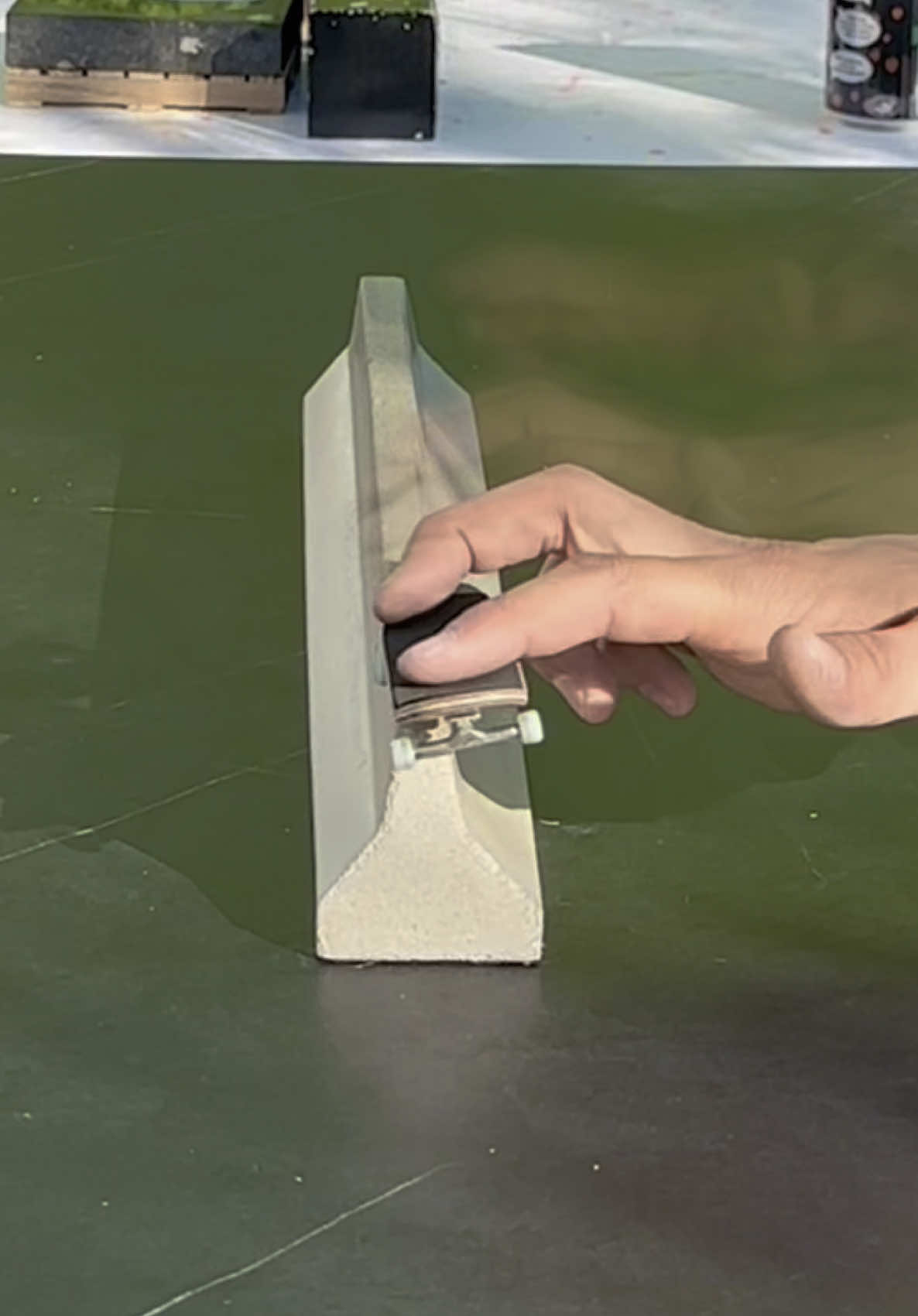 A post by @triplemelon8 on TikTok caption: #fingerboard #morrowdecks