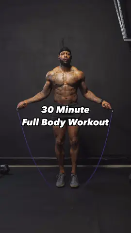 A post by @omar.hiit on TikTok caption: Full Body Workout Strength and Conditioning #homeworkout #fitness #hiit 