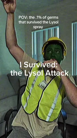 A post by @jacksenlunaa on TikTok caption: We asked the .1% of germs who survived… this is their story 