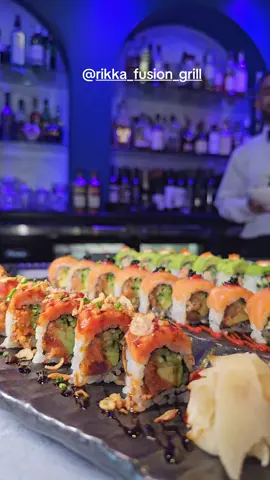 A post by @perfected_by_ruma on TikTok caption: Where dumplings meet empanadas and magic happens @rikka_fusion_grill  Long Island, are you ready for this flavor explosion? #LatinAsianVibes #LongIslandFoodie #FusionCravings #FoodLoversUnite