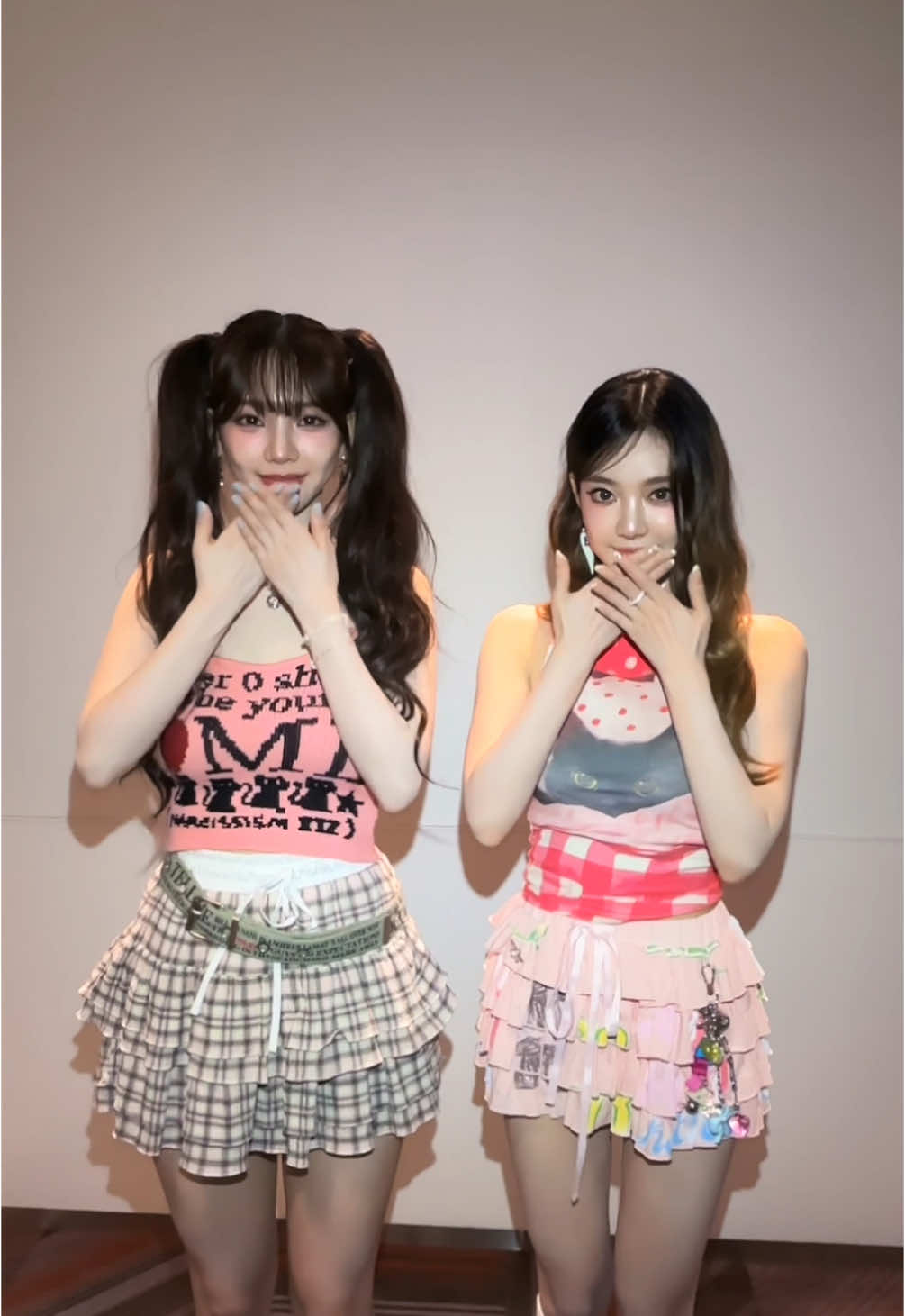 A post by @aespa_official on TikTok caption: 🎀 Whiplash cute ver.  #aespa #æspa #에스파 #KARINA #카리나 #NINGNING #닝닝 