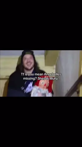 A post by @mully on TikTok caption: I took it #annabelle #theboys #mully 