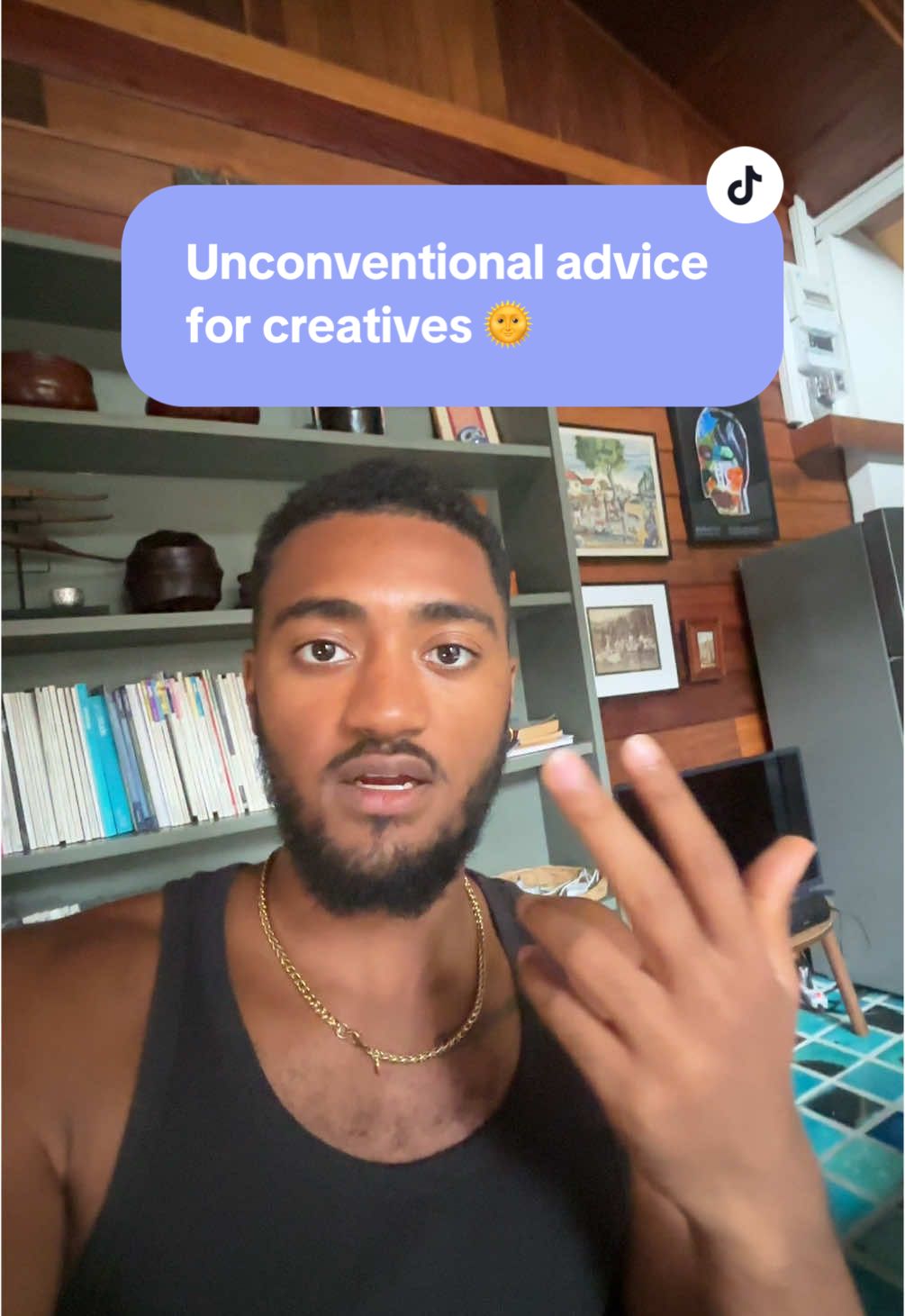 A post by @jaykaizen on TikTok caption: Unconventional advice for creatives…  @Natural Shilajit Resin 