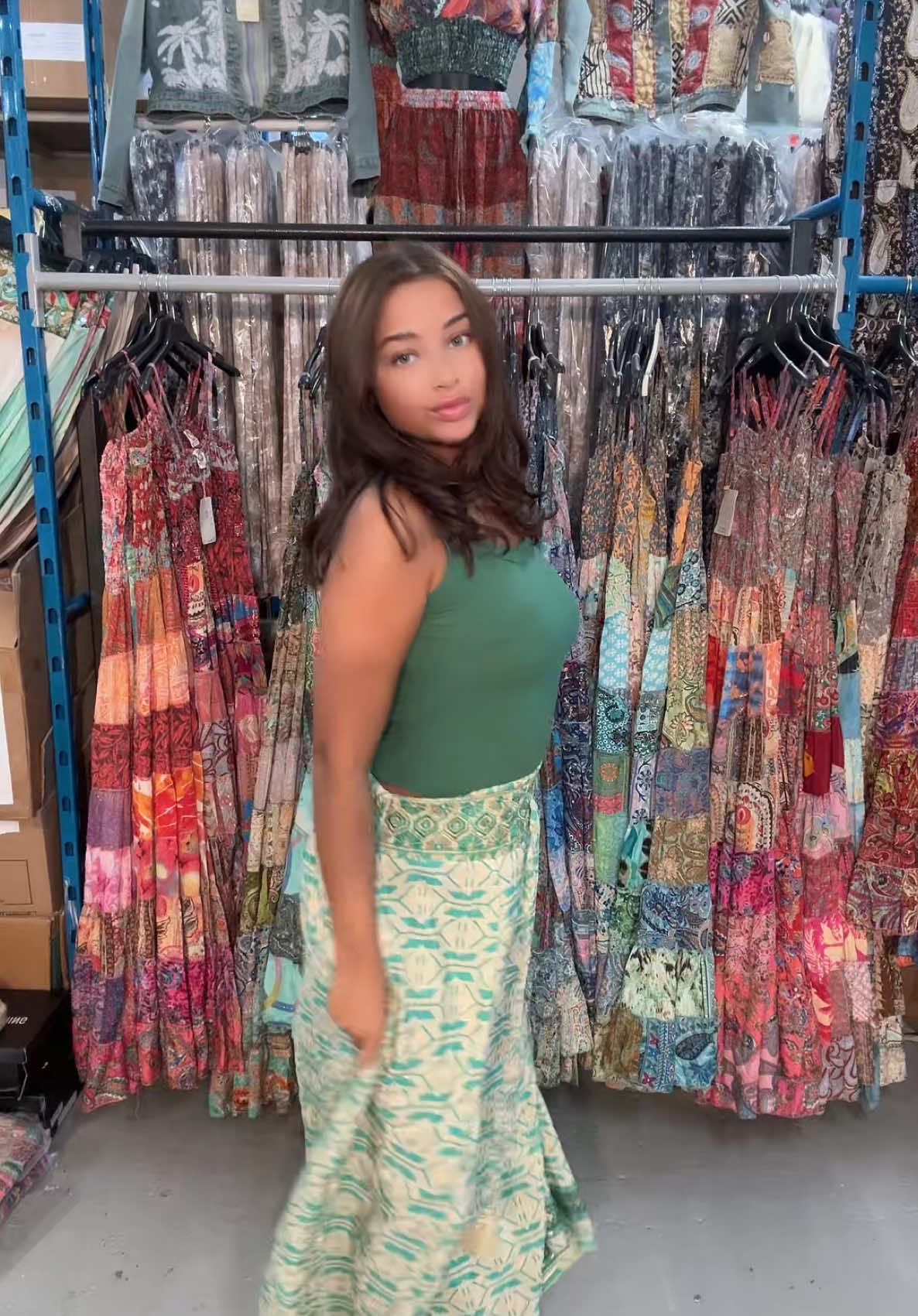 A post by @inthefashion on TikTok caption: £12.50 trousers looks stunning with our ribbed bodysuit #summer #holiday #viral #tiktokmademebuyit 
