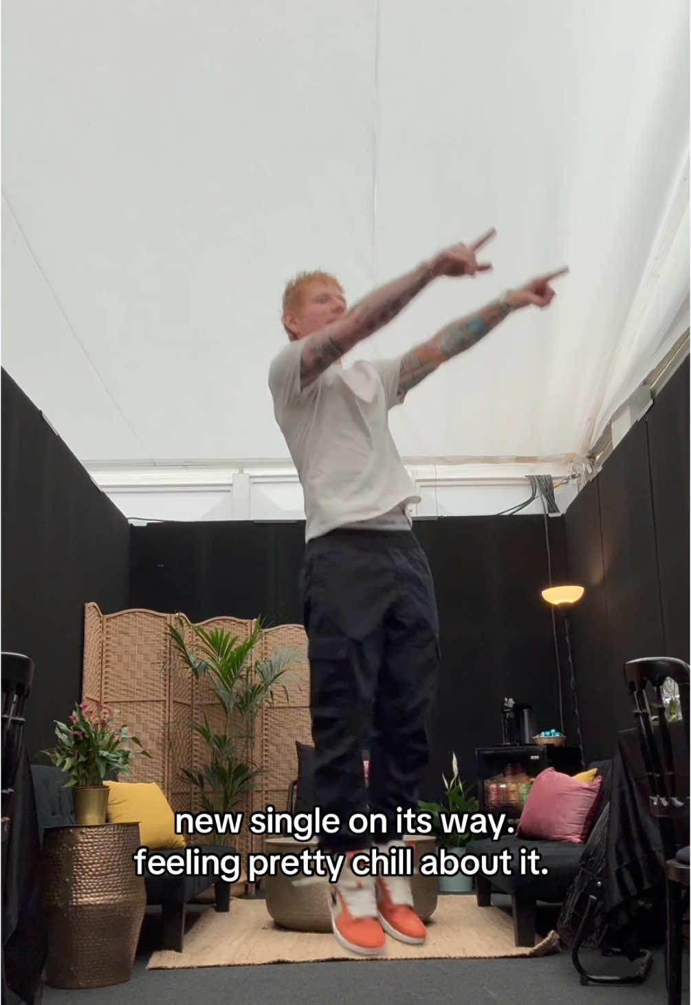 A post by @edsheeran on TikTok caption: Sapphire out June 5th, 2:30pm ET / 7:30pm BST / 12am IST  #newmusic 