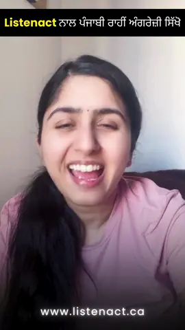 A post by @listenact on TikTok caption: For more information: +1 (614) 583-5660 Sentences for Parent Teacher Meeting  Listenact Audio Courses #listenact #learnenglish #punjabi #bramptonpunjabi #montrealpunjabi #englishcourse