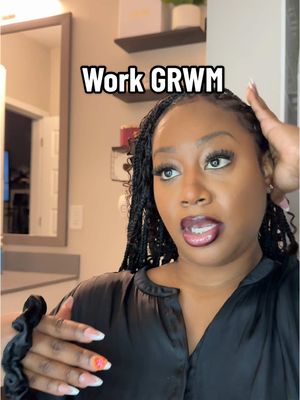 A post by @thejspot1310 on TikTok caption: Here’s a forgotten upload because I’m bare faced today 😭 #grwm #grwmforwork 