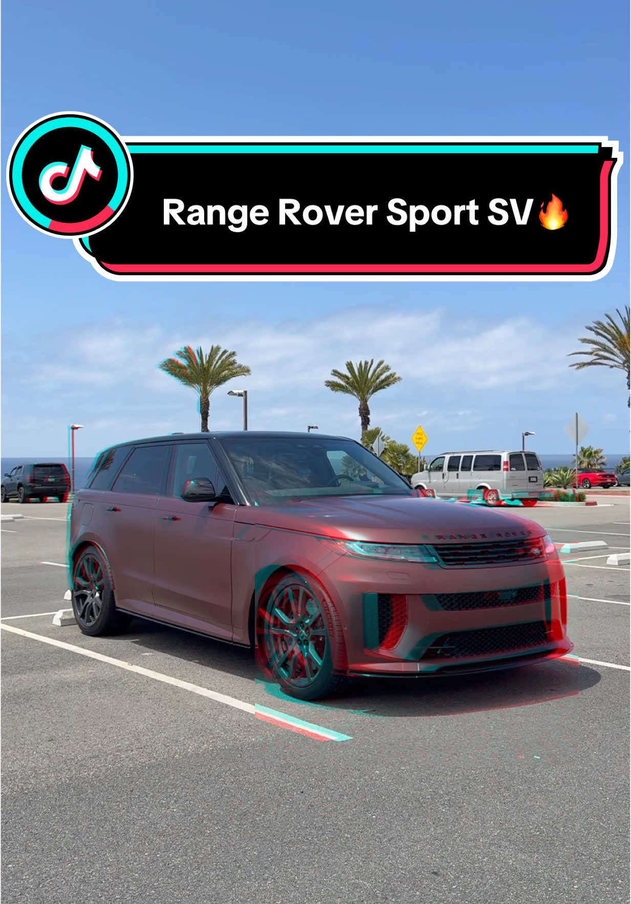 A post by @forrestsautoreviews on TikTok caption: Would you pay a massive $210K for this?? 😭 • • • • • • #rangerover #bmw #luxurycars #cars #rangeroversport #foryoupage #foryou 