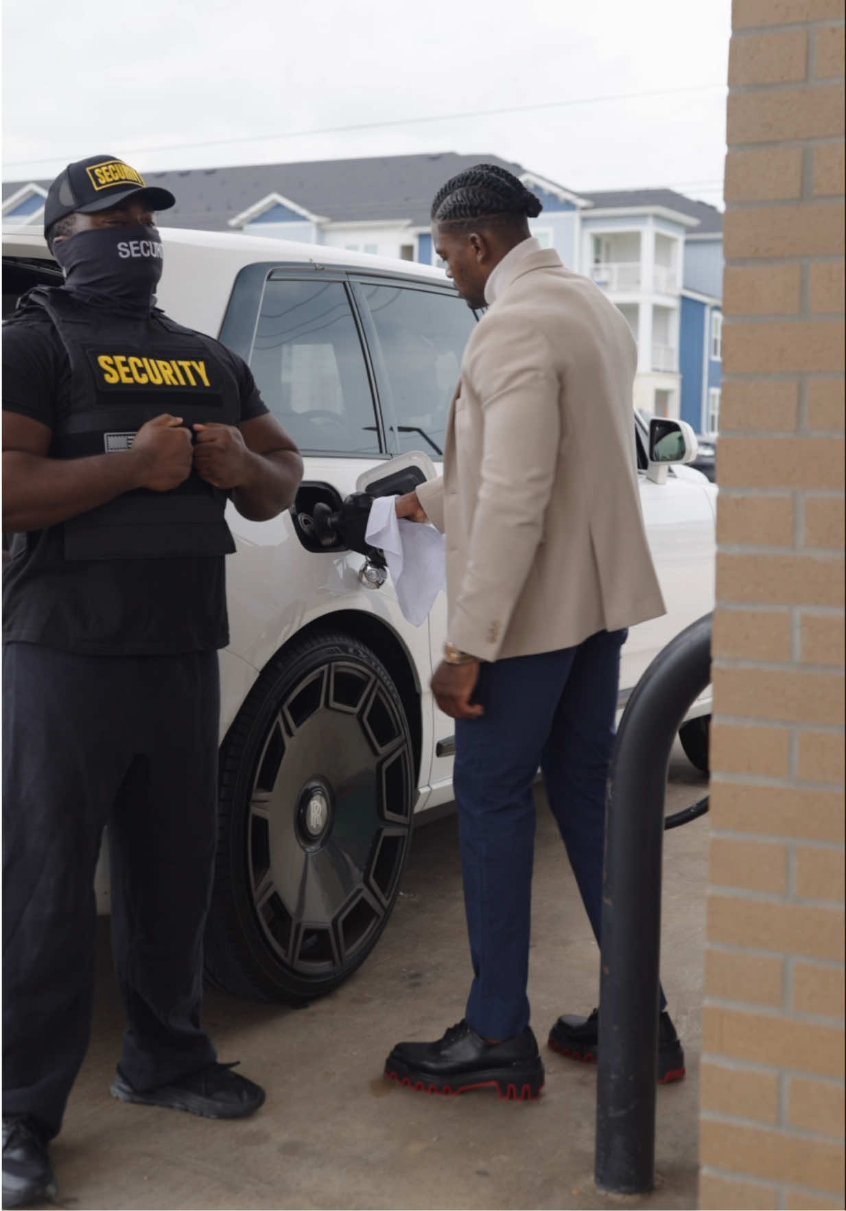 A post by @marvinachi on TikTok caption: Stopped to refuel, but we keep going How you do one thing is how you do everything. Fuel up. Lock in. Keep going.