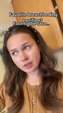 A post by @rebekah_hopper on TikTok caption: Actually it is my favorite 🤣 #breastfeeding #sahm #baby #momtok 