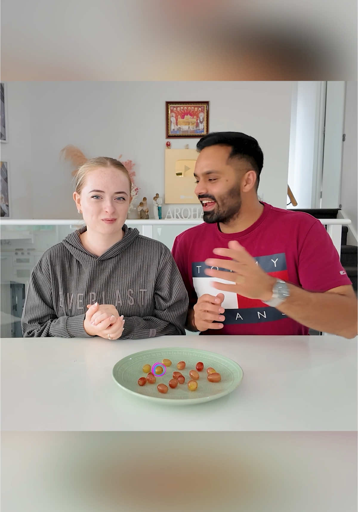 A post by @themodernsinghs on TikTok caption: Poison skittle game - you wont believe what happened! 💕 #fyp #nz #trend #funny #skittleschallenge 