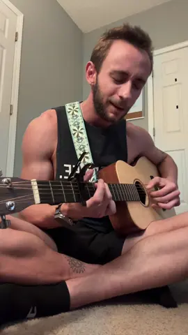 A post by @johnesperance on TikTok caption: How yall feel ab the new MW album? #morganwallen #fallingapart #cover #guitar #singing 