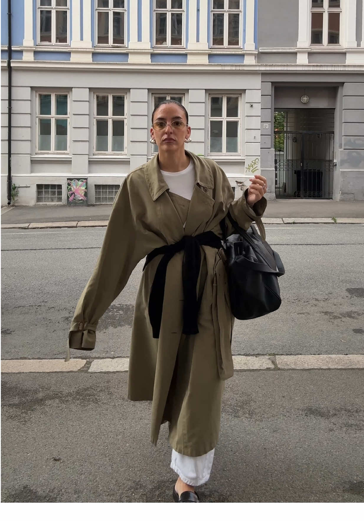 A post by @enna.knezevic on TikTok caption: Today’s studio/shoot-day outfit. ☕️ #scandinavianstyle #scandistyle #OOTD #whatiwore #fitcheck #fits #springfashion #springoutfit 