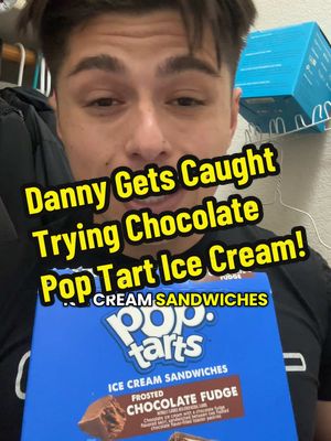 A post by @dannydorito23 on TikTok caption: Replying to @Karate‘s bad boy  Looks like Theo is on my side now! 🤣 #icecream #tastetest #dad #sneaky 