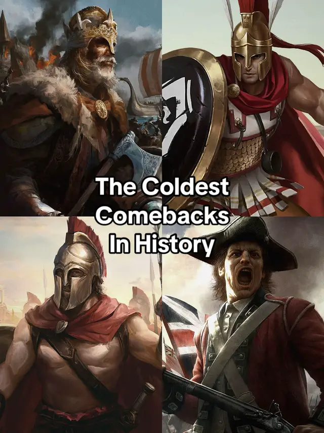 A post by @1keaahistory on TikTok caption: Which One’s The Coldest? #history #1keaahistory #aura #historytok #historical #quotes #comeback #ancient #cold 