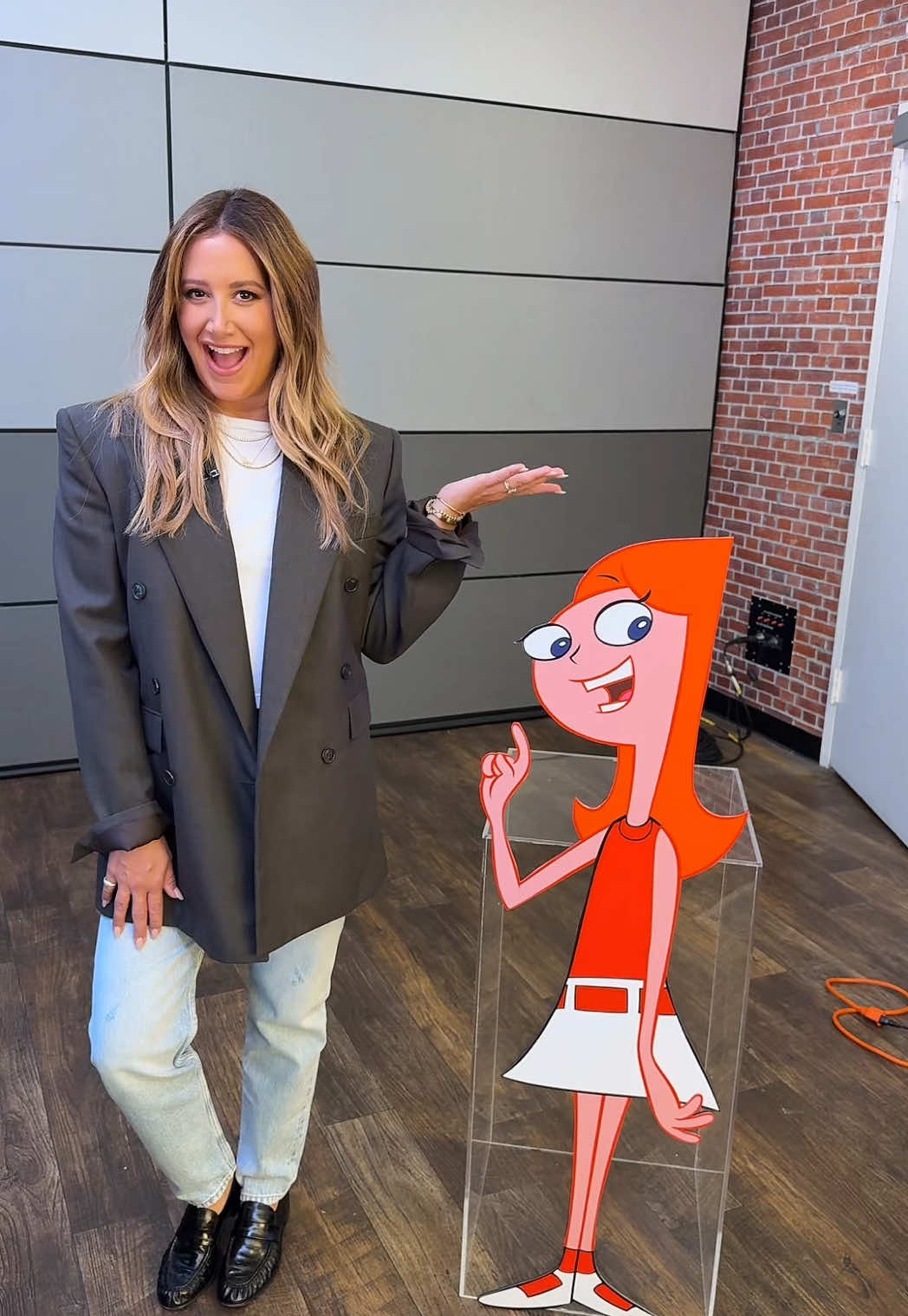 A post by @ashleytisdale on TikTok caption: Candace is coming back to @Disney Channel June 5th 🧡