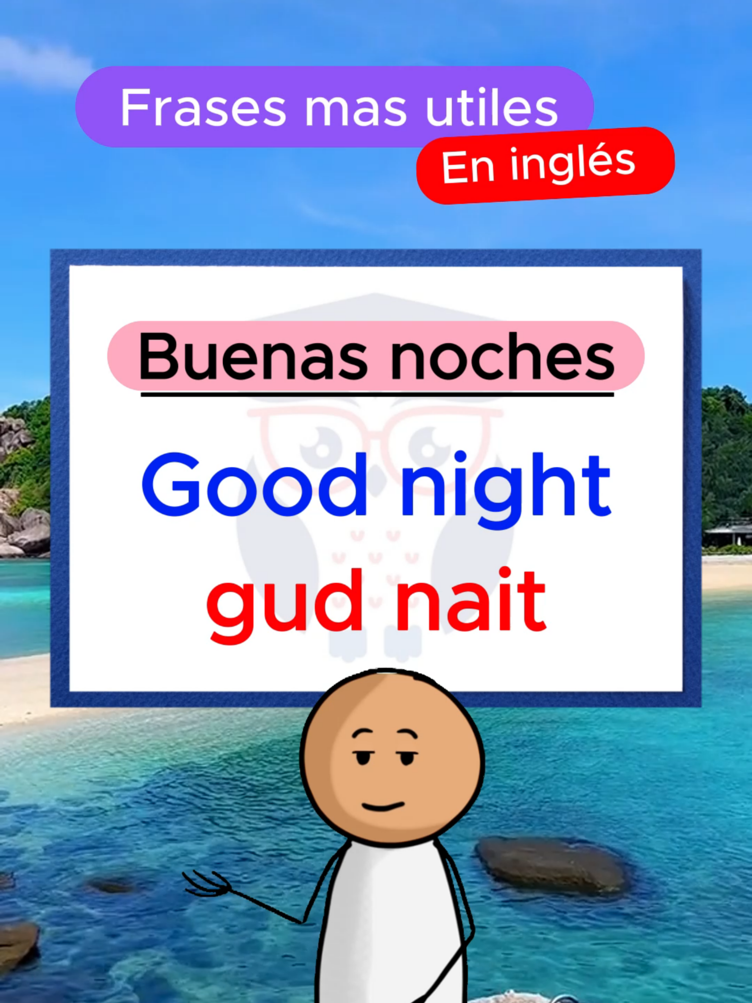 A post by @aprenderingles2025m on TikTok caption: Aprende frases en inglés. #aprendeingles #aprenderingles #inglesutil #frases #Ingles