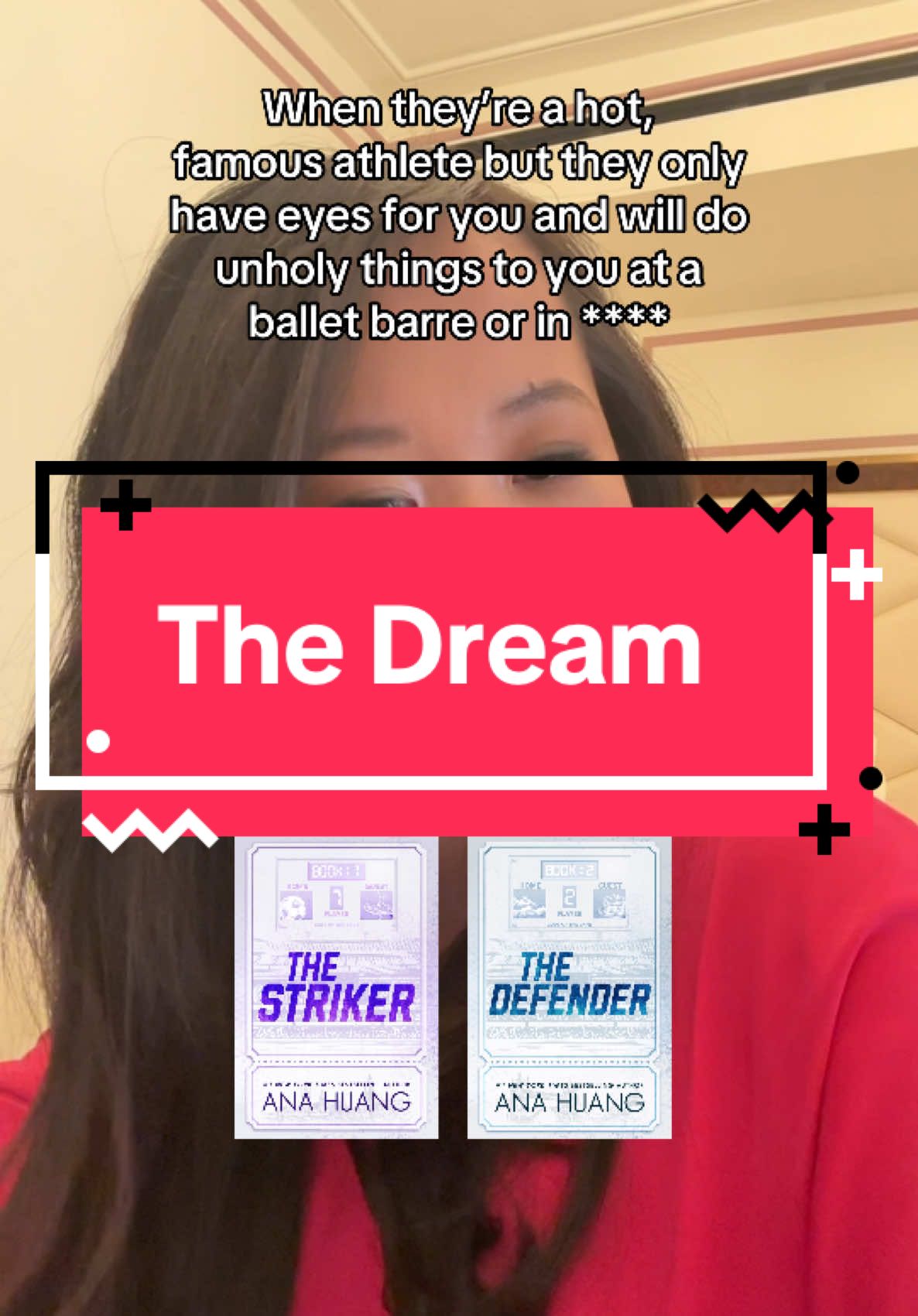 A post by @authoranahuang on TikTok caption: The dream #anahuang #thestriker #thedefender #godsofthegame 