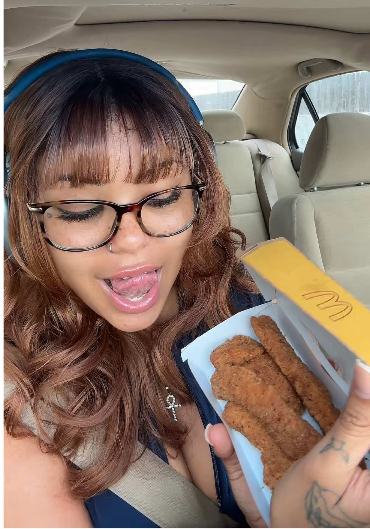 A post by @ on TikTok caption: 7/10 for a mcdonald’s meal fsfs