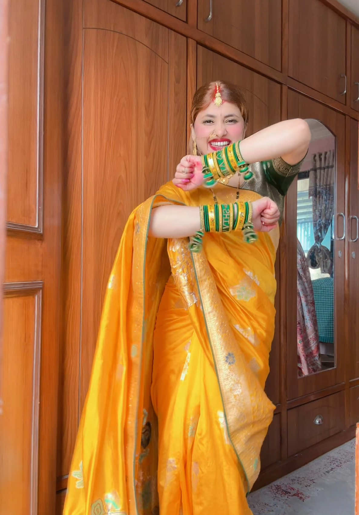 A post by @zhasamridhi on TikTok caption: #samridhizha #foryou 