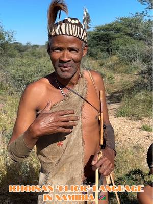 A post by @kopetebwb on TikTok caption: Khoisan ‘click’ language in Namibia 🇳🇦 #kopete #myanmar #tiktokmyanmar #thankyoumyanmar 