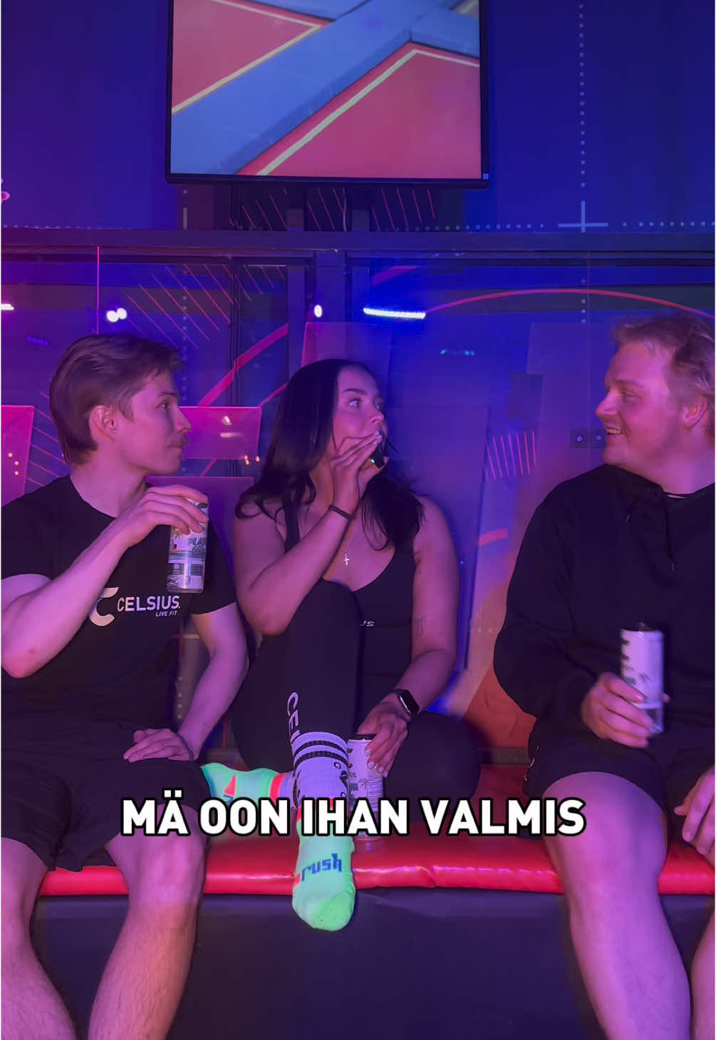 A post by @celsiussuomi on TikTok caption: Vamos a la playa sit vaan, eiks ni? 🏖️ Ootko maistanut jo kesän ykkösjuomaa Celsius Playa Vibea? 🥥🍍 #celsiussuomi #CELSIUSLiveFit #essentialenergy @Nea @lolmies | IG Saulieemil 