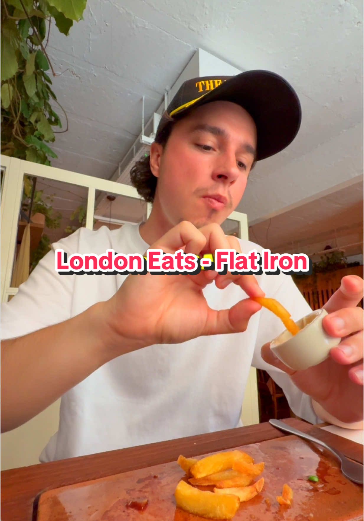 A post by @tom on TikTok caption: What’s Next? 😎 London’s Best Food - (Flat Iron) #londonfood #london #londoneats #steak #foodreview 