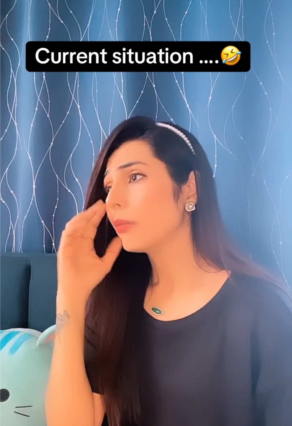 A post by @rubyyyk on TikTok caption: #onthisday#realatable#currentsituation#gujju#comedyvideo#ruby_k#gujjucomedy#gujjugirl#truth#gujjukisena#unfrezzmyaccount