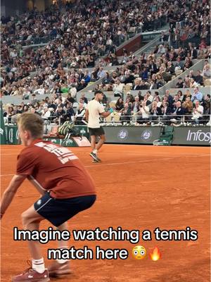 A post by @houseofhighlights on TikTok caption: Alcaraz so cold 🥶 @Roland-Garros #rolandgarros #tennis #tennistiktok #carlosalcaraz 