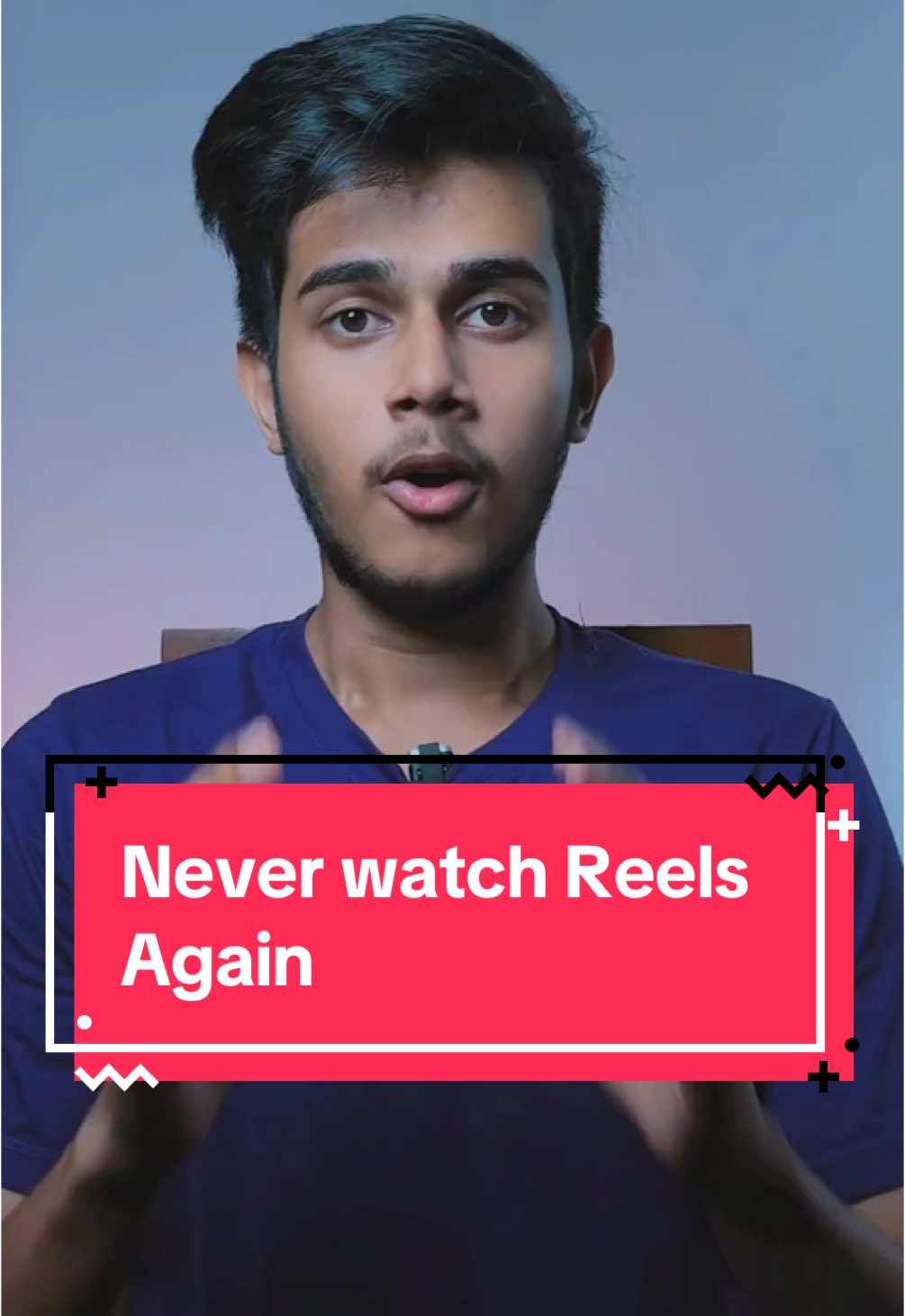 A post by @batpedia2 on TikTok caption: Never watch reels again 😱🤯. #batpedia #learnontiktok #instagram #tiktok #reels #brainrot #depression #addiction #foryou #fyp 