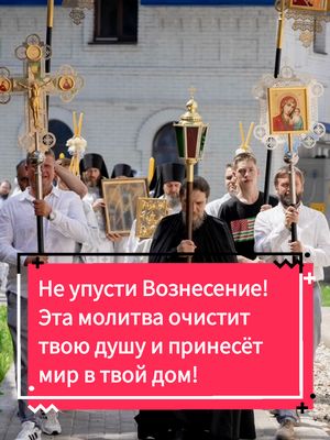 A post by @orthodox_saint_ on TikTok caption: Не пропусти Вознесение! Сегодняшняя молитва может очистить тебя от грехов и бед! Не упусти Вознесение! Эта молитва очистит твою душу и принесёт мир в твой дом Завтра, 29 мая — Праздник Вознесения! что если сегодня попросить Господа простить твои грехи, все ваши беды исчезнут. благослови каждого, кто пишет Аминь.Если вы не заняты, пожалуйста, передайте этот пост хотя бы еще одному человеку, чтобы сила молитвы не была остановлена. #господь #божьяпомощь #ПравославнаяЦерковь #Монастыри #Святые #Богослужение #Правильнаявера #кафедральныйсобор #православие #церковь #храм #православна 