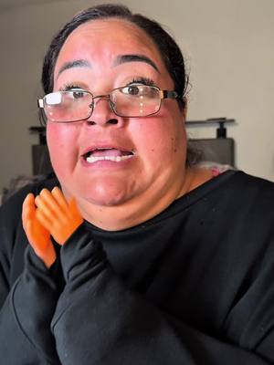 A post by @estefisaavy on TikTok caption: I did this wayyyyy more times than what I actually showed 🥲 Stay tuned for the results! 😜 #bts #tinyhands #judgejudy #lipsync #comedy 