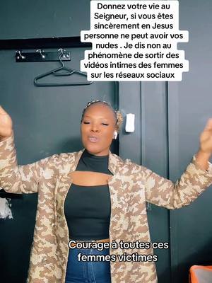 A post by @euniceobi36 on TikTok caption: Je dis non au phénomène de sortir des vidéos intimes des femmes sur les réseaux sociaux  #pourtoi 