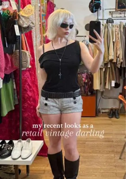 A post by @shaaynemarie on TikTok caption: #vintagefashion #90sfashion #outfitinspo #ootd #nycvintage #vintageclothes 