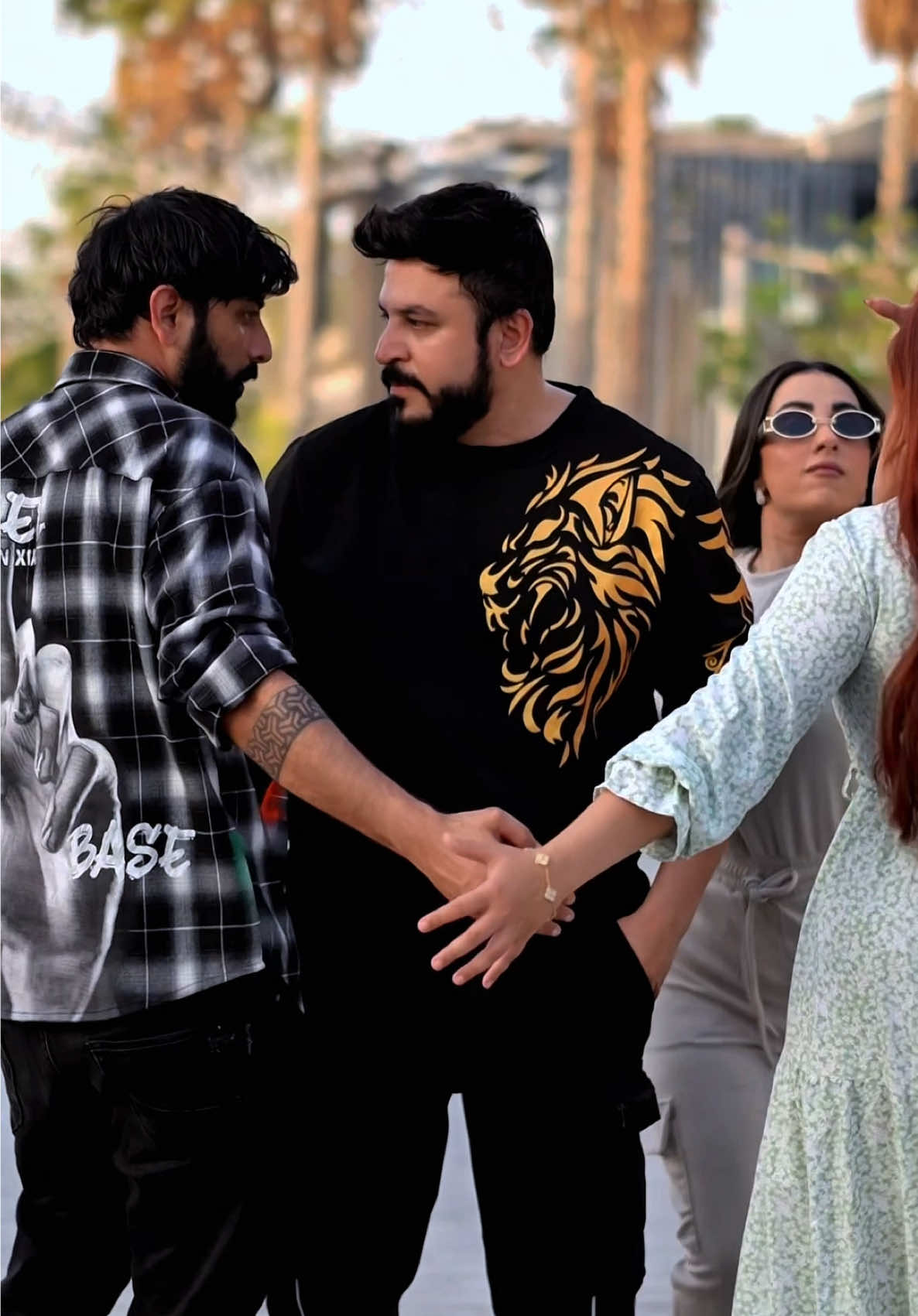 A post by @sunny_kalra55 on TikTok caption: TIT FOR TAT🔥 #cute #surprise #love #story #couplegoals #shoking #couple #epic @ladyboss 