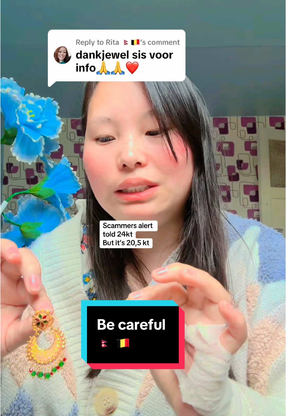 A post by @quest_erwin on TikTok caption: #strong_indraa #antwerpen #belgium #nepali #europe #scammeralert 