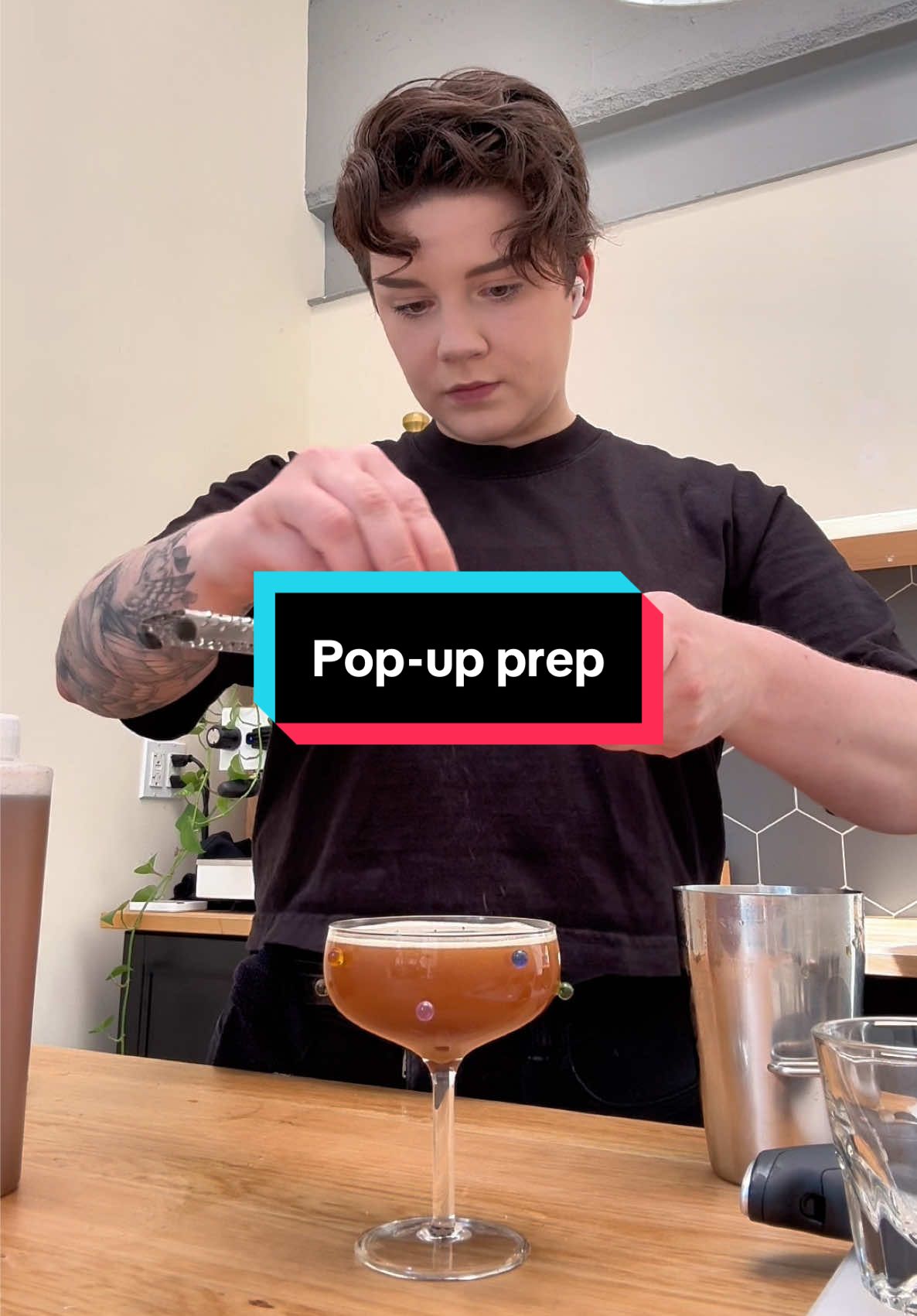 A post by @morgandrinkscoffee on TikTok caption: Joining 2025 USBrC runner-up Christian Bak for my first coffee pop-up! Portland, keep an eye out for dates and location in the next few weeks… #barista #coffee 